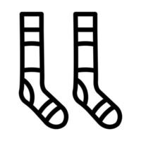 diseño de icono de calcetines vector