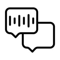 Audio Message Icon Design vector