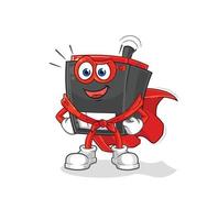 radio cartoon character vector