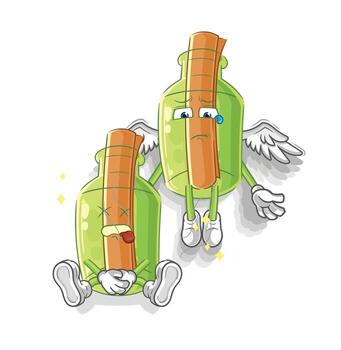 message in a bottle vector