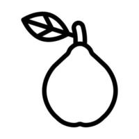 Quince Icon Design vector