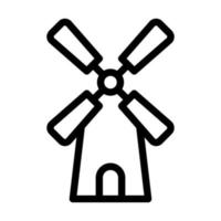 Windmills Icon Design vector