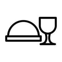 diseño de icono de cena vector