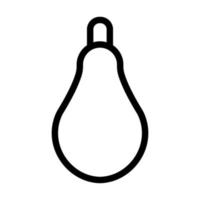 Yellow Squash Icon Design vector