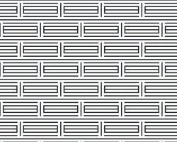 Geometric square and line pattern vector