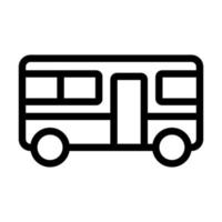 diseño de icono de autobús vector