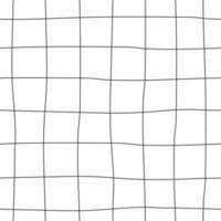 Seamless pattern with abstract vertical horizontal lines. Square simple geometric shapes print. Vector graphics.