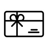 diseño de icono de tarjeta de regalo vector