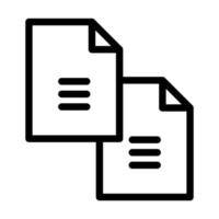 Duplicate Icon Design vector