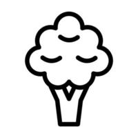 Broccoli Icon Design vector
