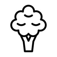 Broccoli Icon Design vector