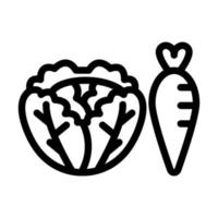 Vegetables Icon Design vector