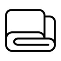 Blanket Icon Design vector
