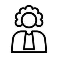 Judge Icon Design vector