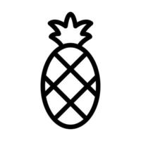 Pineapple Icon Design vector