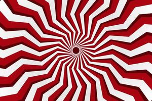 Psychedelic optical illusion sunburst abstract background design vector