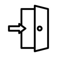 Entry Icon Design vector