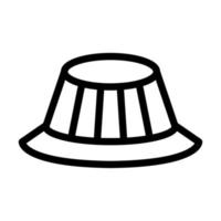 diseño de icono de sombrero vector