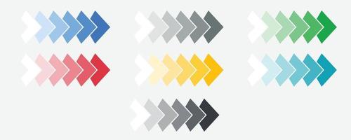 Arrows set icons. Arrow icon. Arrow vector collection. Arrow