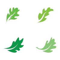 Autumn oak leaf logo and oak tree logo. With easy and simple editing of vector illustration.