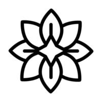 Saffron Icon Design vector