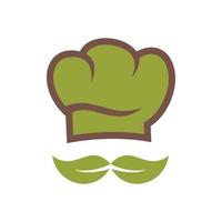 hat chef logo y símbolos plantilla vectorial vector