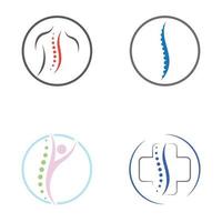 Spine diagnostics symbol vector