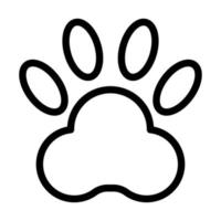 Pawprint Icon Design vector