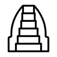 Escalator Icon Design vector