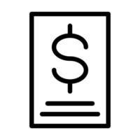 Invoice Icon Design vector