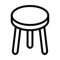 Stool Icon Design vector