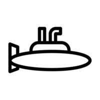 Submarine Icon Design vector