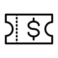 Voucher Icon Design vector