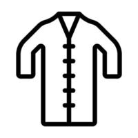 Lab Coat Icon Design vector