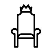 Throne Icon Design vector