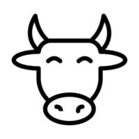 Cow Icon Design vector