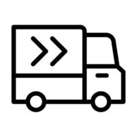 Delivery Truck Icon Design vector