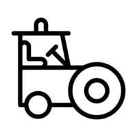 Road Roller Icon Design vector