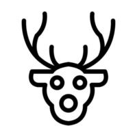 Reindeer Icon Design vector