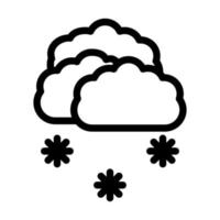 Snowy Icon Design vector