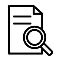 Research Icon Design vector