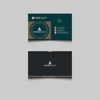 Modern Business Card -Creative And Clean Business Card Template Corporate. vector