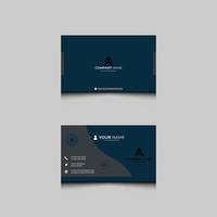 Modern Business Card -Creative And Clean Business Card Template Corporate. vector