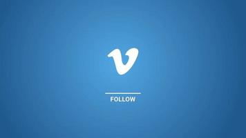 geanimeerd sociaal media vimeo intro 3d logo met groen scherm overgang video