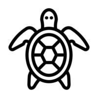 diseño de icono de tortuga vector