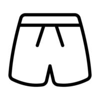 Football Shorts Icon Design vector