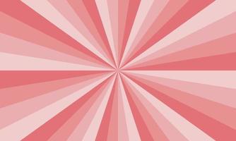 Abstract explosion background in gradient red pink color. Asian style glare effect. Sunshine sparkle pattern. Vector illustration of a radial ray. Narrow beam. For backdrops, posters, banners, covers.