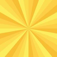 Abstract explosion background in gradient yellow color. Asian style glare effect. Sunshine sparkle pattern. Vector illustration of a radial ray. Narrow beam. For backdrops, posters, banners, covers.