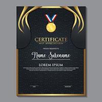 Baseball Certificate Design With Gold Cup Set Vector. baseball. Sports Award Template. vector