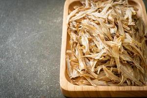 dried small crispy fish photo